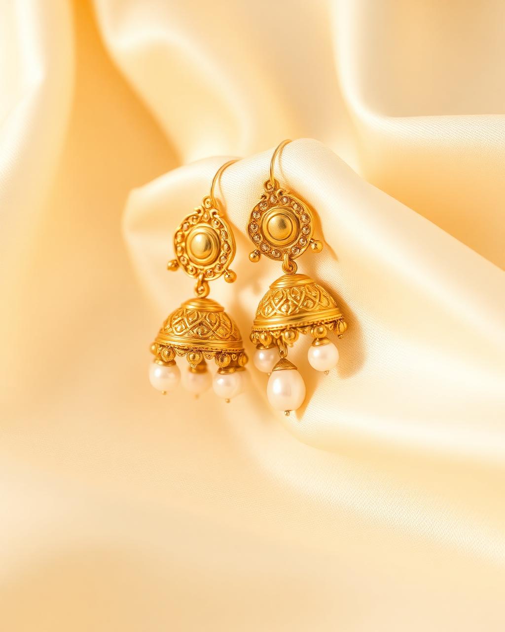 Pearl Drop Jhumka