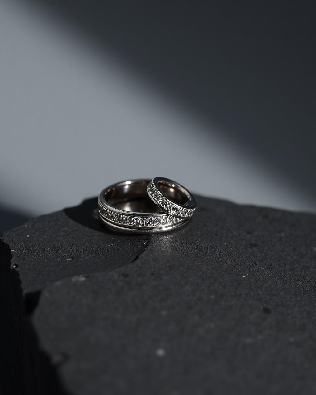 Couple Platinum Bands