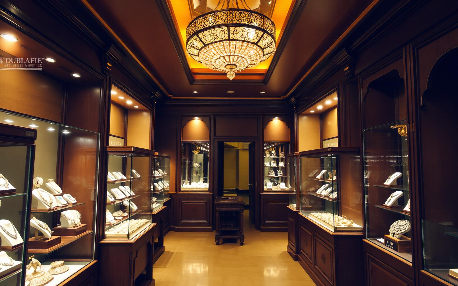 MRM Jewels showroom interior
